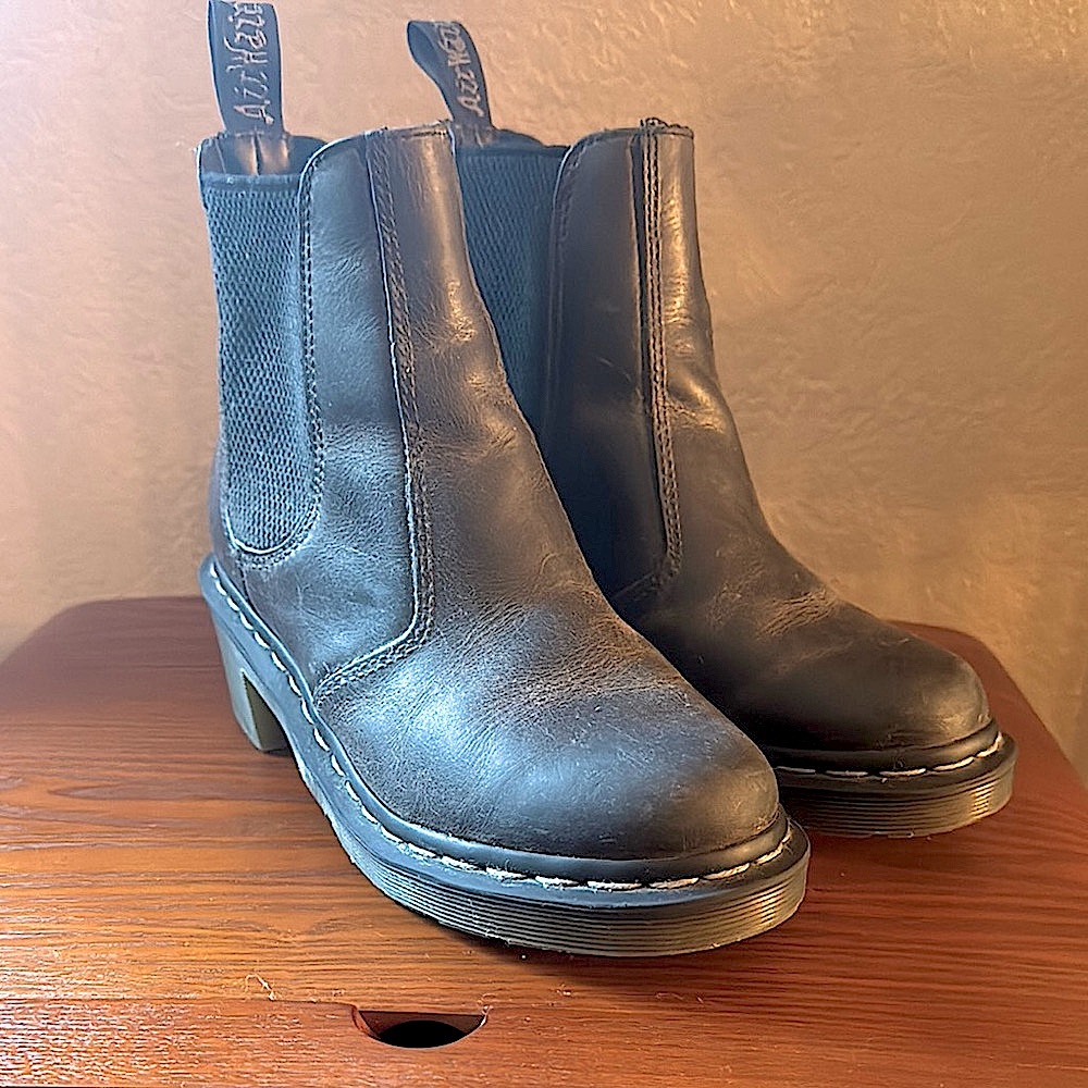 Dr. Martens Brown Leather Chelsea Boots